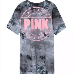 VS Pink Tie dye shirt